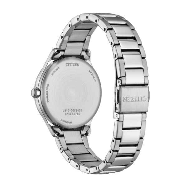 Montre Citizen femme 33,5 mm Eco-Drive tons rosés