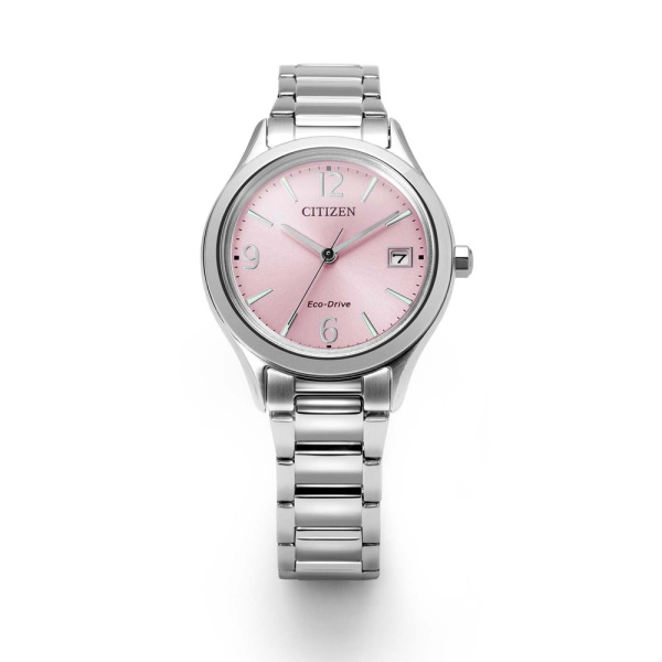 Montre Citizen femme 33,5 mm Eco-Drive tons rosés