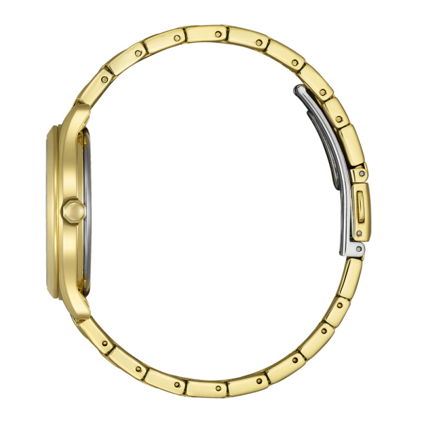 Montre Citizen femme 33,5 mm Eco-Drive acier doré