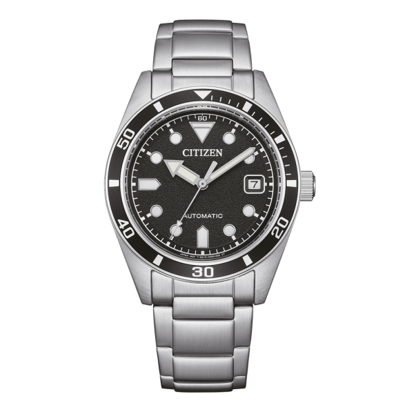 Montre Citizen automatique 38,5 mm cadran noir