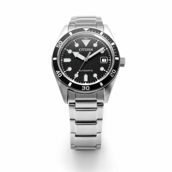 Montre Citizen automatique 38,5 mm cadran noir