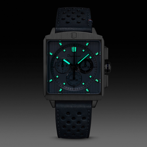 Montre Depancel Série-R Chronograph Ice Blue 40 mm Automatique Édition Limitée
