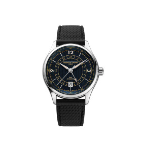 Montre Frédérique Constant Runabout Automatic GMT 42 mm Automatique Édition Limitée Cadran Bleu