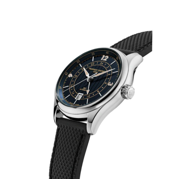 Montre Frédérique Constant Runabout Automatic GMT 42 mm Automatique Édition Limitée Cadran Bleu