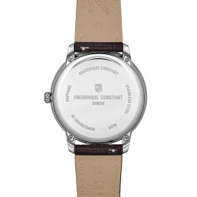 Montre Frédérique Constant Moneta Solarmètre 39 mm Solaire Cadran Blanc