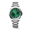 Montre Longines Conquest 38 mm Quartz Cadran Vert Soleillé