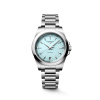 Montre Longines Conquest 34 mm Quartz Cadran Bleu Menthe Sablé