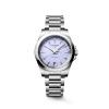 Montre Longines Conquest 34 mm Quartz Cadran Mauve Lavande Sablé