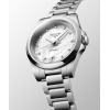 Montre Longines Conquest 34 mm Quartz Cadran Nacre Blanche