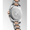 Montre Longines Conquest 34 mm Quartz PVD Or Rose Cadran Blanc