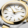 Montre Longines Conquest 30 mm Quartz PVD Or Jaune Cadran Blanc