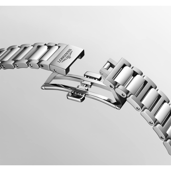 Montre Longines Conquest 34 mm Automatique Or Rose Cadran Violet