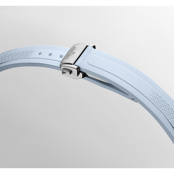 Montre Longines Conquest 34 mm Automatique Bleu Bracelet Caoutchouc