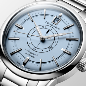 Montre Longines Conquest Heritage Central Power Reserve 38 mm Acier