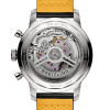 Montre Breitling Top Time B01 Chronograph 41mm Eddy Merckx Édition Limitée Cadran jaune bracelet cuir