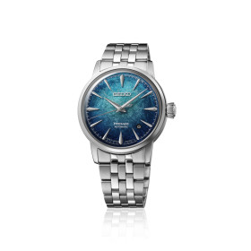 Montre Seiko Presage HCB001J1 Cocktail Time Cadran Bleu 38,5 mm