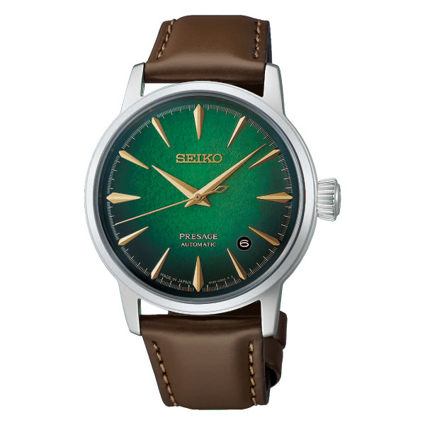 Montre Seiko Presage HCB002J1 Cocktail Time Cadran Vert 38,5 mm