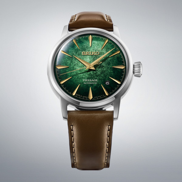 Montre Seiko Presage HCB002J1 Cocktail Time Cadran Vert 38,5 mm