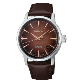 Montre Seiko Presage HCB003J1 Cocktail Time Cadran Brun 38,5 mm