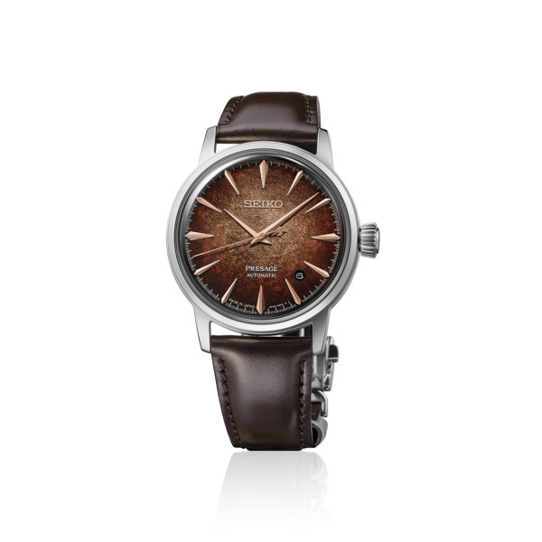 Montre Seiko Presage HCB003J1 Cocktail Time Cadran Brun 38,5 mm