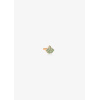 Boucle Ginette NY d'oreille Tiny Koi or rose & tsavorite