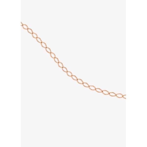 Collier Ginette NY Fusion Chain or rose 18 carats
