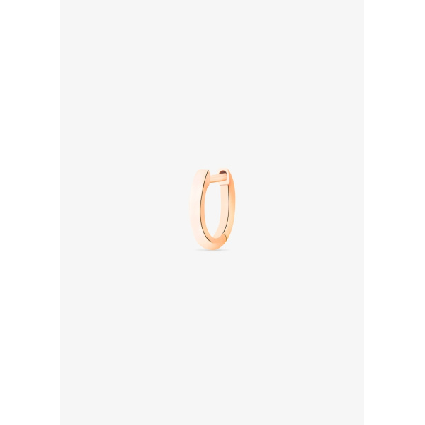 Boucle Ginette NY d'oreille Mini Créole solo or rose