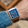 Montre Depancel Série-R 01 Calendrier Bleu 43 mm Automatique Acier