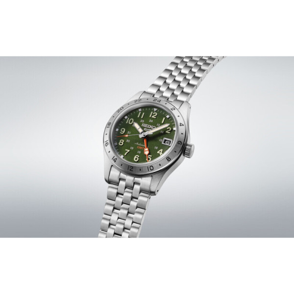 Montre Seiko 5 Sports GMT Automatique Homme Cadran Vert 39 mm