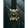 Montre March LA.B Belza Automatique Twin Bronze Cadran Vert 40 mm