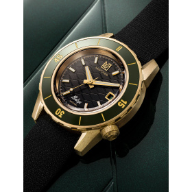 Montre March LA.B Belza Automatique Twin Bronze Cadran Noir 40 mm