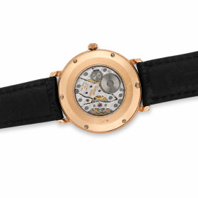 Montre Occasion Audemars Piguet Rectangle Extra Plate Vintage 18K Bracelet Cuir