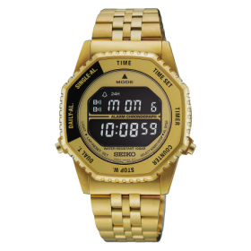 Montre Seiko Sport Digitale Dorée HFL003P1 37 mm