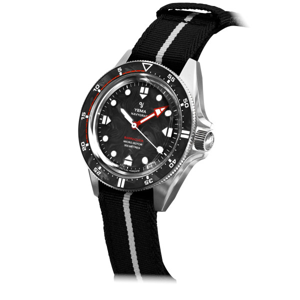 Montre Yema Navygraf Barracuda CMM.20 39 mm Édition Limitée