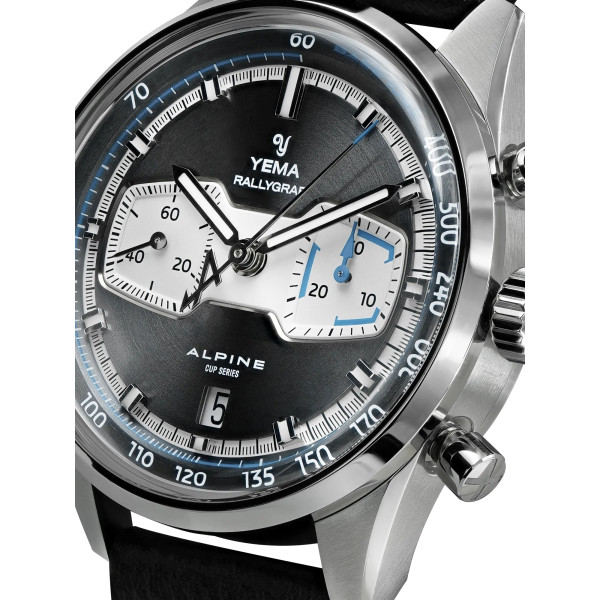 Montre Yema Rallygraf Alpine Cup Series MKII 41 mm Édition Limitée