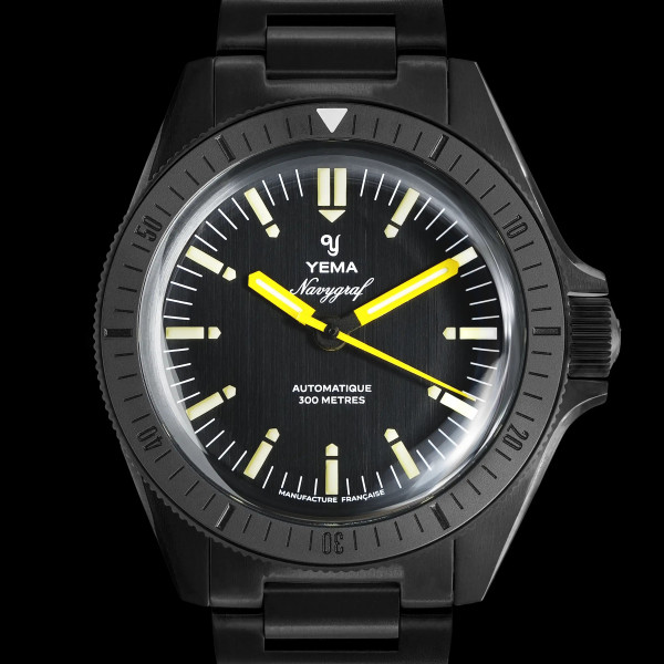 Montre Yema Navygraf Phantom CMM.10 38,5 mm Édition Limitée