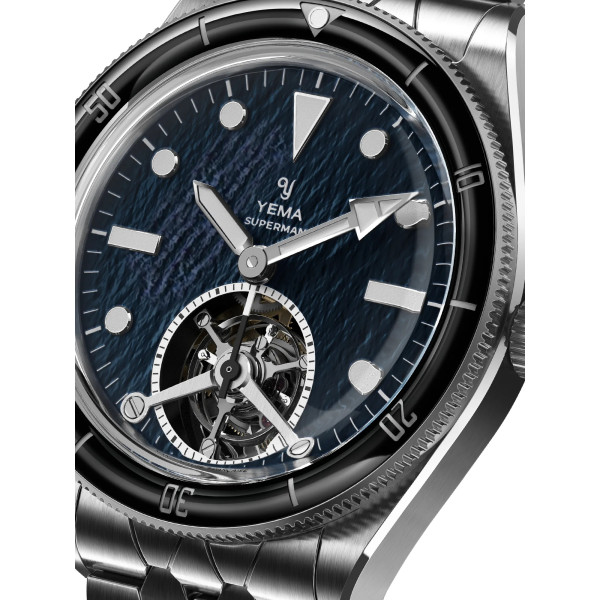 Montre Yema Superman Tourbillon CMM.31 Titane 43 mm Édition Limitée
