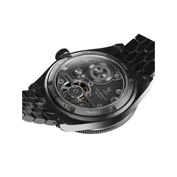 Montre Yema Superman Tourbillon CMM.31 Titane 43 mm Édition Limitée