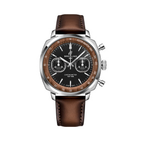 Montre Breitling Top Time B01 Chronograph 41 Tribute to Aston Martin DB5 Acier Lunette Platine 41 mm Édition Limitée