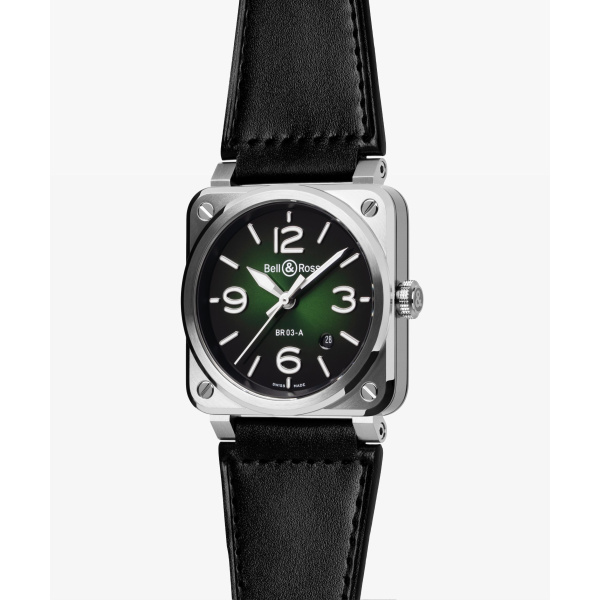 Montre Bell & Ross BR-03 Green Steel 41 mm