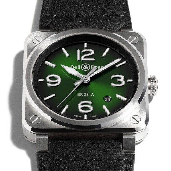 Montre Bell & Ross BR-03 Green Steel 41 mm