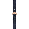 Montre Tissot Desir Automatique 28 mm Cadran Nacre Bleue Acier Bracelet Cuir T1522073613100