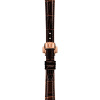 Montre Tissot Desir Automatique 28 mm Cadran Nacre Rose Or Rose Bracelet Cuir T1522073652100
