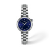 Montre Tissot Desir Quartz 28 mm Cadran Bleu Diamants Acier T1520101104600