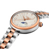 Montre Tissot Desir Phase de Lune Quartz 29,6 mm Cadran Argent Diamants Bicolore Or Rose T1522232203600