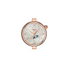 Montre Tissot Desir Phase de Lune Quartz 29,6 mm Cadran Argent Diamants Bicolore Or Rose T1522232203600