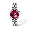 Montre Tissot Desir Phase de Lune Quartz 29,6 mm Cadran Rouge Diamants Acier T1522231142600