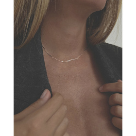 Collier Vanrycke Skin Tattoo or rose