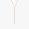Collier Vanrycke cravate Skin Tattoo or rose