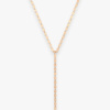 Collier Vanrycke cravate Skin Tattoo or rose